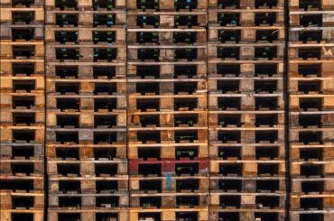 Wooden pallets