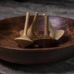 FIGURED WALNUT BOWL FROM SCRAP WOOD