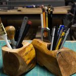 LOG PENCIL HOLDER